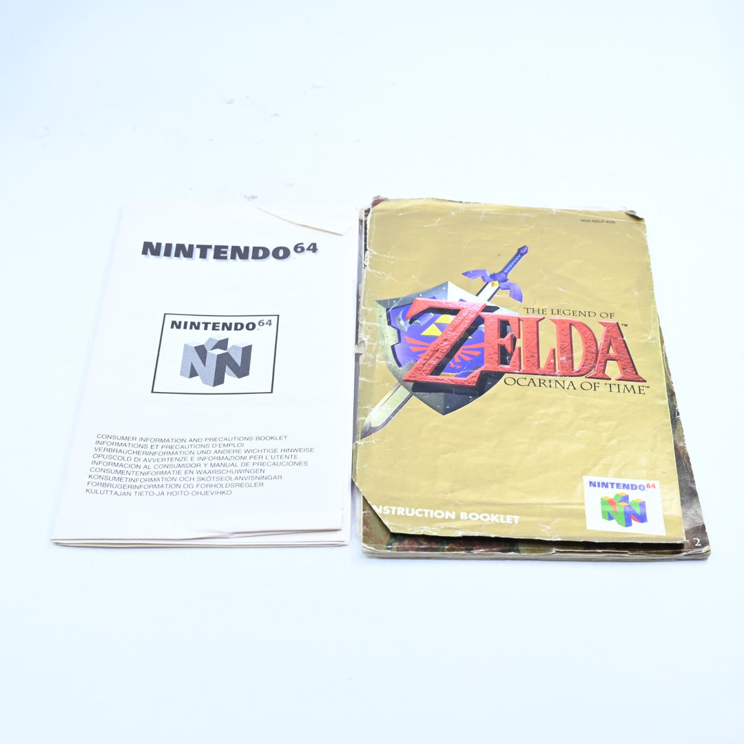 The Legend of Zelda: Ocarina of Time - N64 / Nintendo 64 Boxed Game - PAL