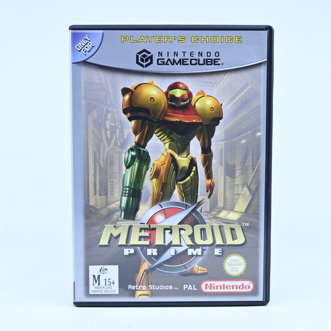 Metroid Prime - Nintendo Gamecube Game - PAL - FREE POST!