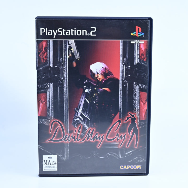 Devil May Cry - Sony Playstation 2 / PS2 Game + Manual - PAL - MINT DISC!