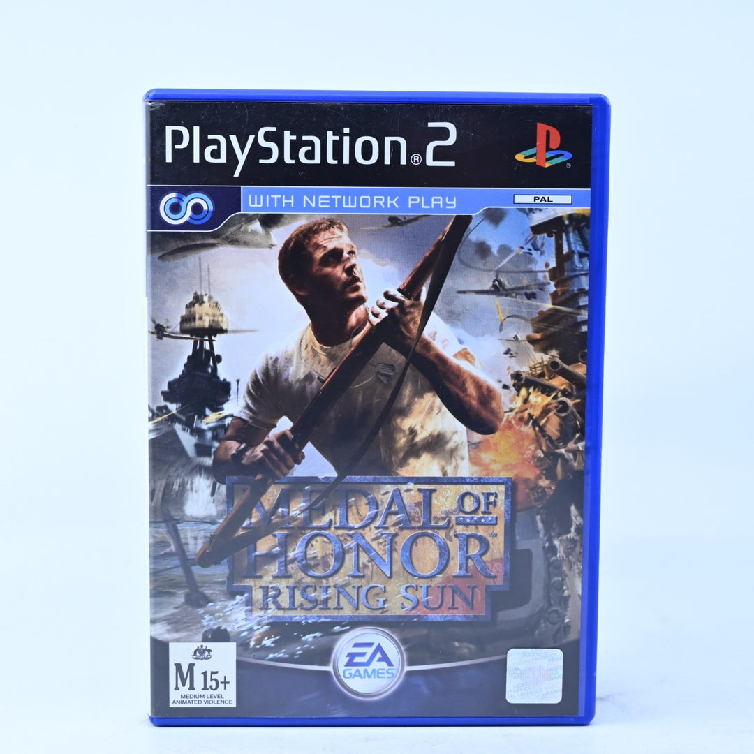 Medal of Honor: Rising Sun - Sony Playstation 2 / PS2 Game + Manual - PAL