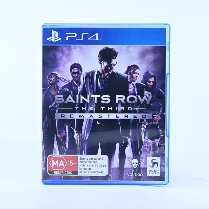 Saints Row The Third Remastered - Sony Playstation 4 / PS4 Game - MINT DISC!