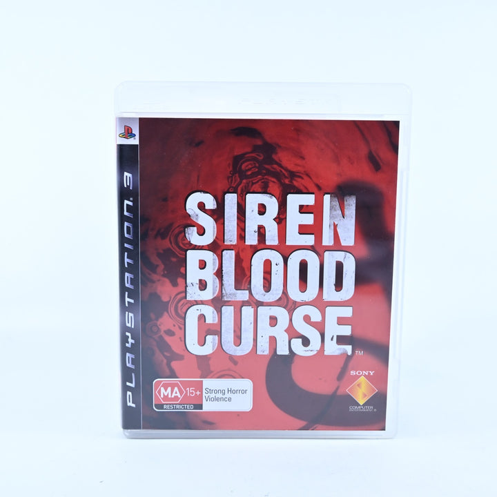 Siren: Blood Curse - Sony Playstation 3 / PS3 Game + Manual - MINT DISC!