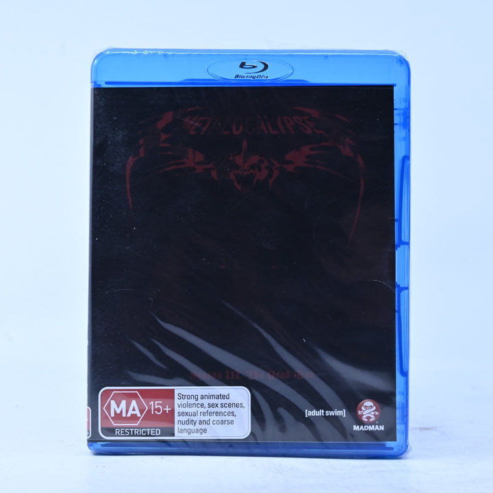 Metalocalypse Season 3 : The Dead Man - Region B - Blu-ray SEALED