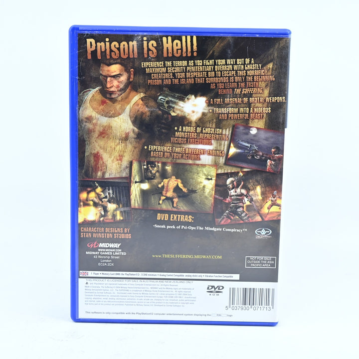 The Suffering - Sony Playstation 2 / PS2 Game + Manual - PAL - MINT DISC!