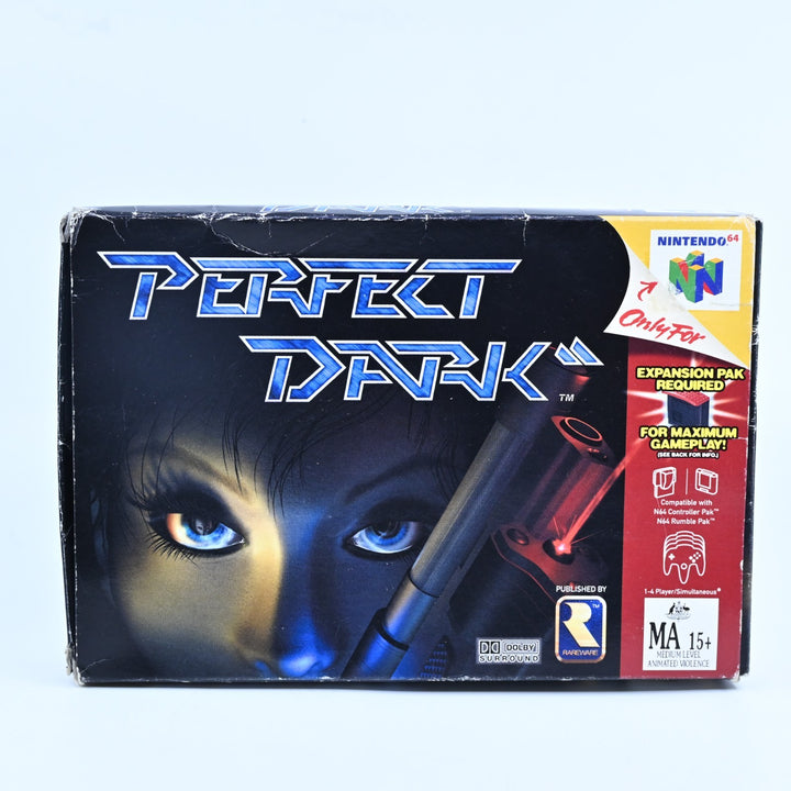 Perfect Dark - N64 / Nintendo 64 Boxed Game - PAL - FREE POST!