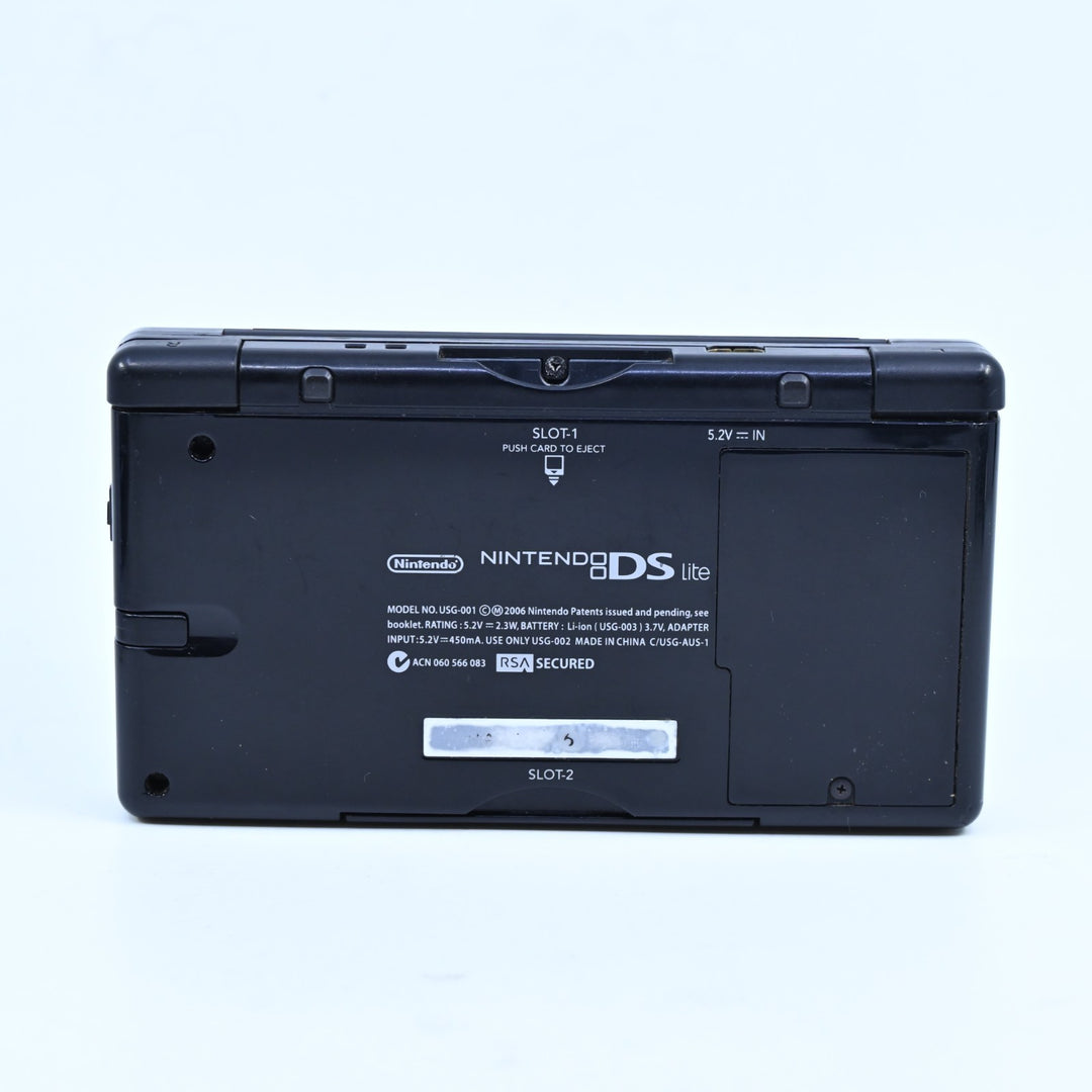 Black Nintendo DS Lite Console - USG-001 - FREE POST!