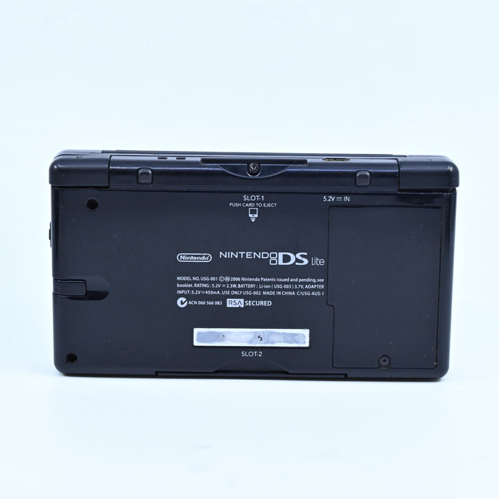 Black Nintendo DS Lite Console - USG-001 - FREE POST!