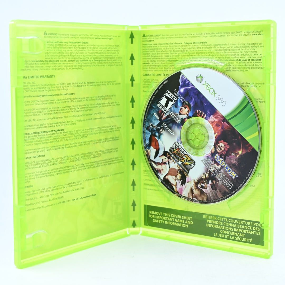 Super Street Fighter IV 4: Arcade Edition - Xbox 360 Game + Manual - Regionless