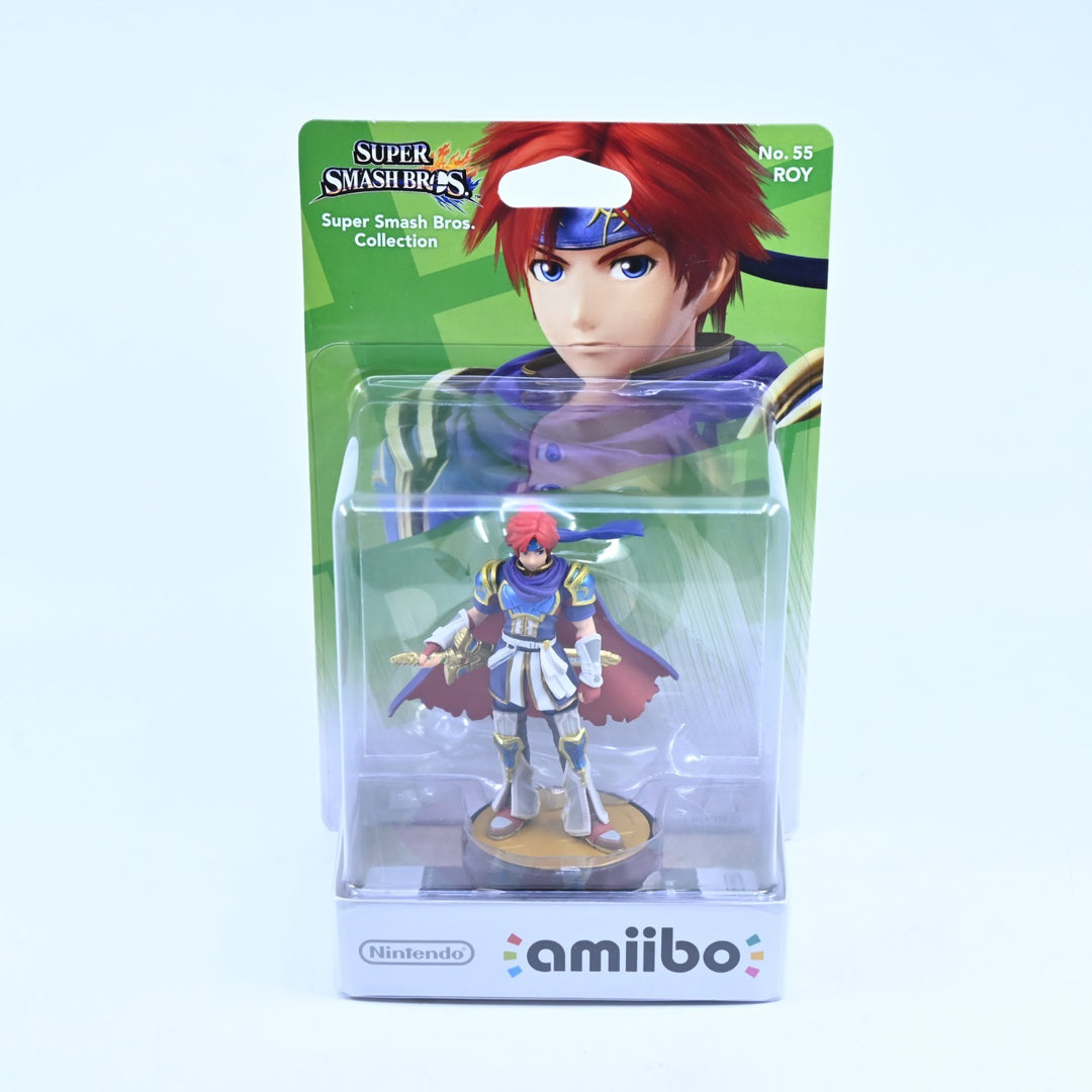 SEALED! Roy Amiibo No. 55 - Super Smash Bros. Collection - Toy