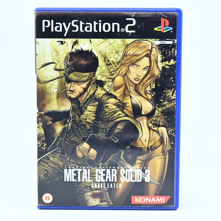 Metal Gear Solid 3 Snake Eater - Sony Playstation 2 / PS2 Game - No Manual - PAL