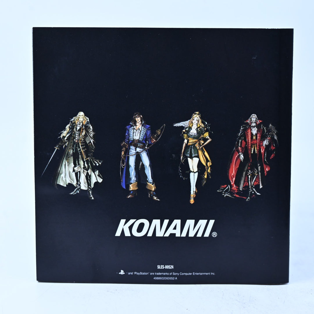 Castlevania: Symphony of the Night - PS1 Game + Manual - PAL - MINT DISC!