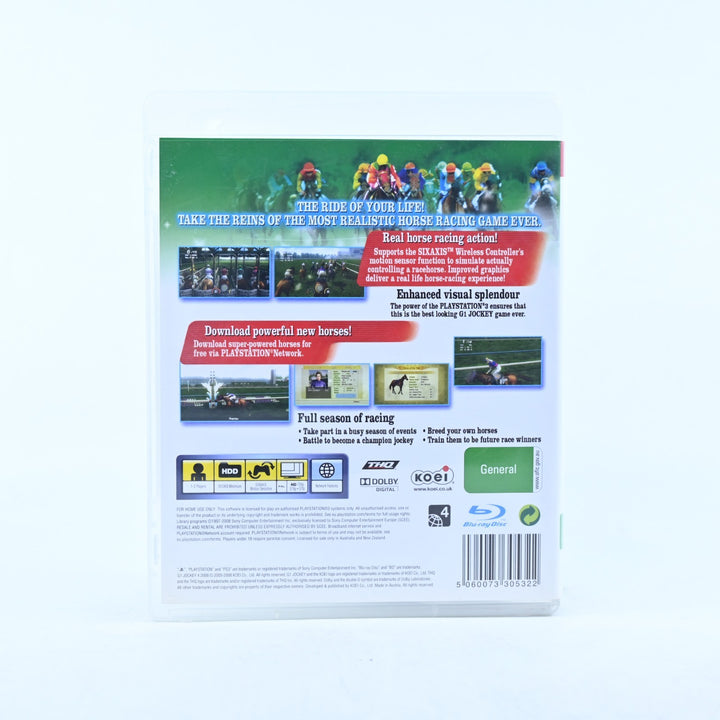 G1 Jockey 4 2008 - Sony Playstation 3 / PS3 Game + Manual - MINT DISC!