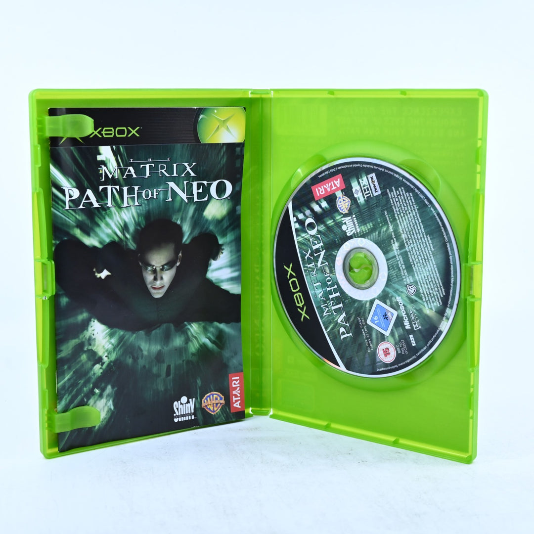 The Matrix: Path of Neo - Original Xbox Game + Manual - PAL - MINT DISC!