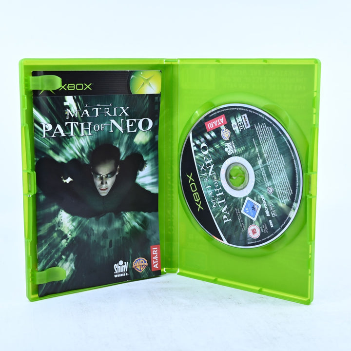 The Matrix: Path of Neo - Original Xbox Game + Manual - PAL - MINT DISC!