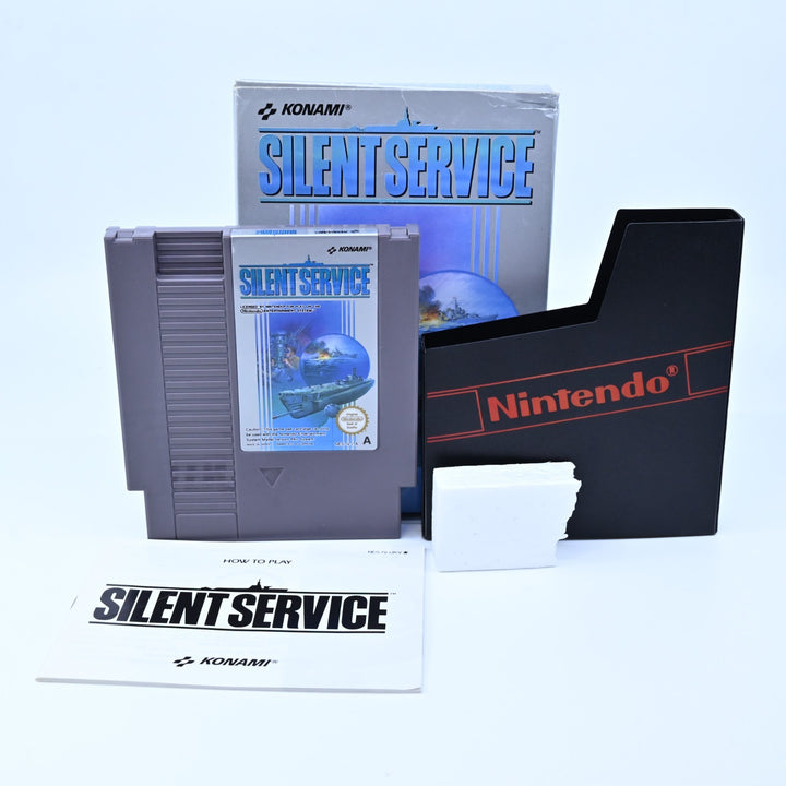 Silent Service - Nintendo Entertainment System / NES Boxed Game - PAL