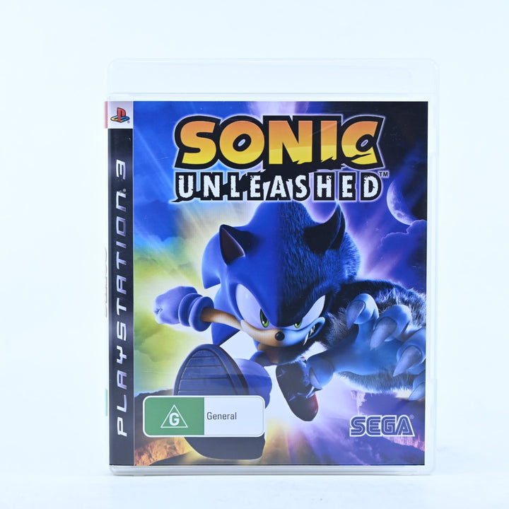 Sonic Unleashed - Sony Playstation 3 / PS3 Game + Manual - MINT DISC!