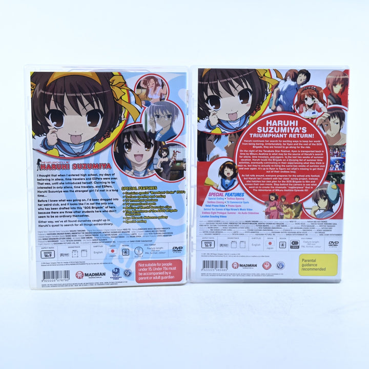 The Melancholy of Haruhi Suzumiya - Complete Seasons 1&2 - Region 4 - Anime DVD
