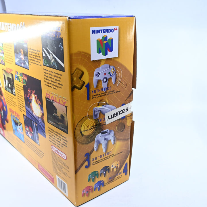 Limited Edition Gold Controller N64 / Nintendo 64 Boxed Console - PAL