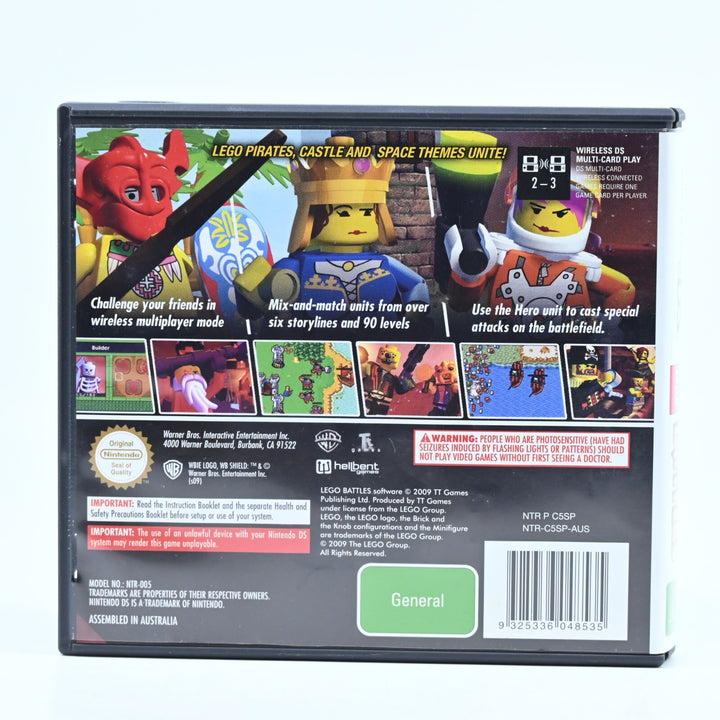 LEGO Battles - Nintendo DS Game - PAL + Manual - FREE POST!