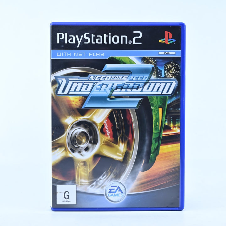 Need for Speed: Underground 2 - Sony Playstation 2 / PS2 Game + Manual - PAL