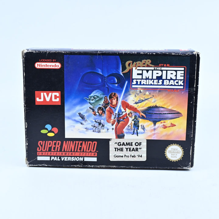 Super Star Wars: The Empire Strikes Back - SNES Boxed Game - PAL