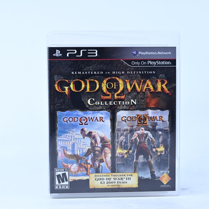 God of War Collection - Sony Playstation 3 / PS3 Game + Manual - MINT DISC!