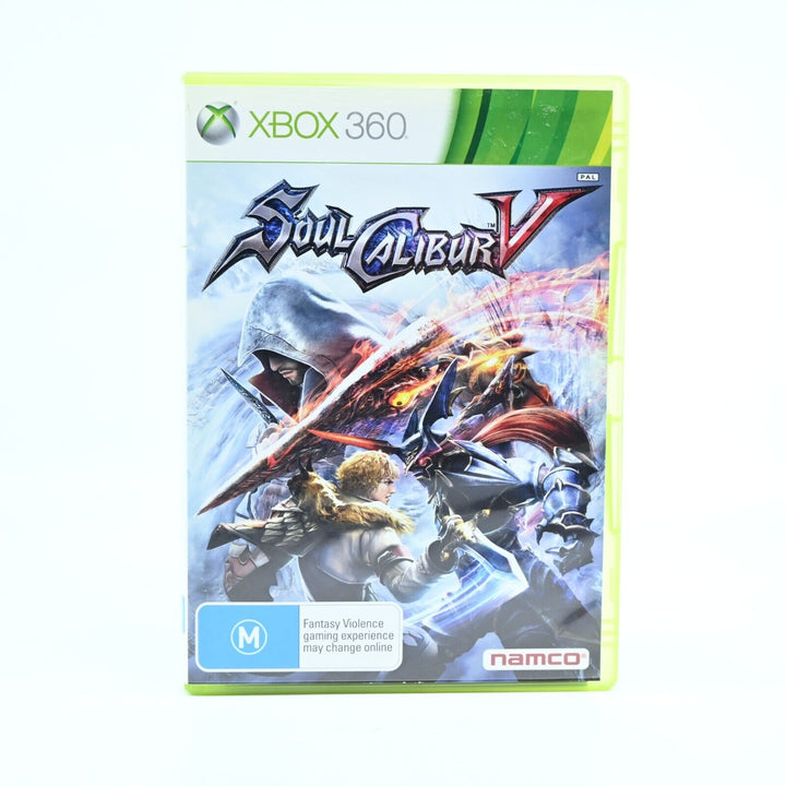 Soul Calibur V - Xbox 360 Game + Manual - PAL - MINT DISC!