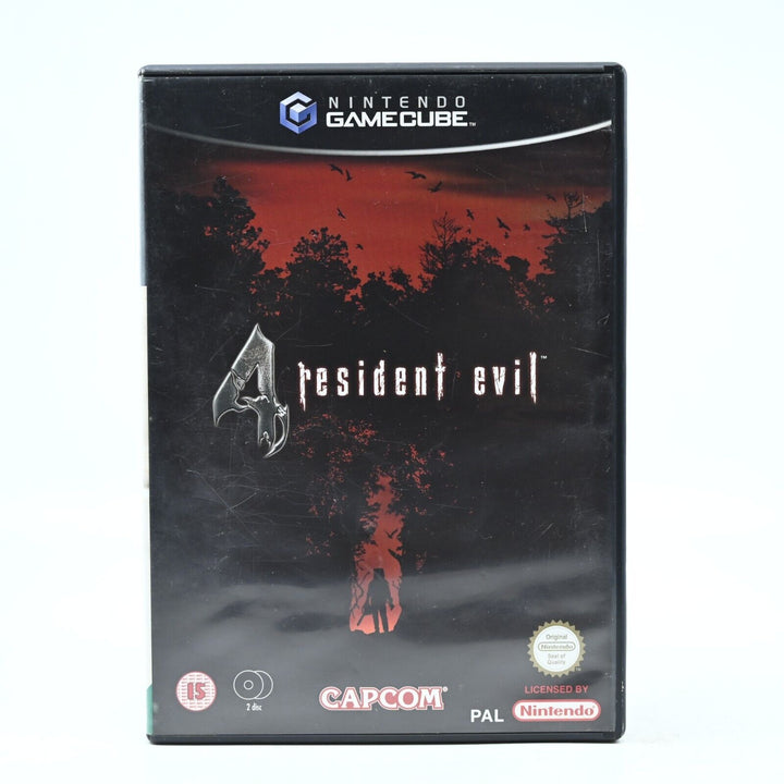 Resident Evil 4 - Nintendo Gamecube Game + Manual - PAL - FREE POST!