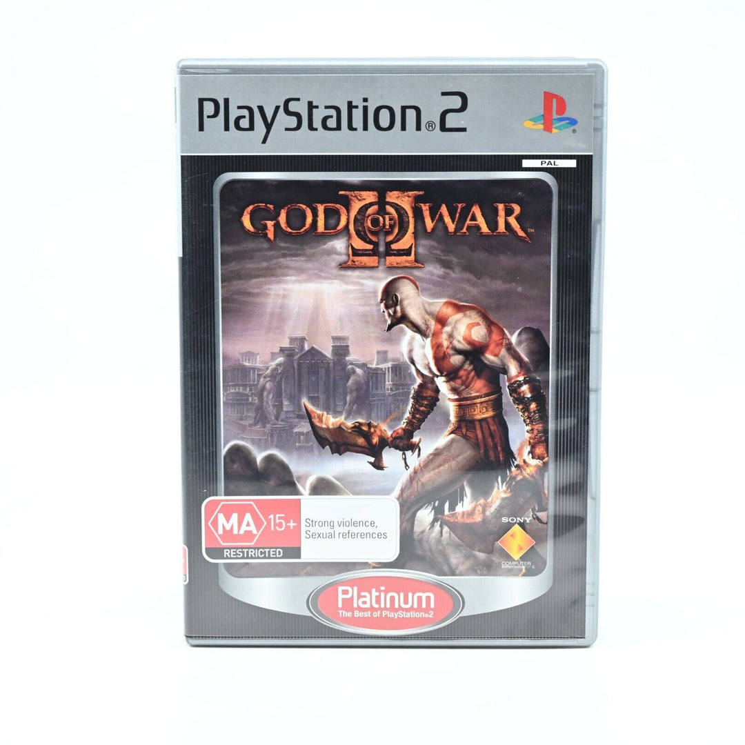 God of War II #2 - Sony Playstation 2 / PS2 Game - PAL - FREE POST!