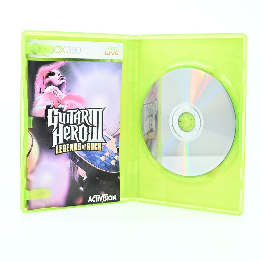 Guitar Hero III: Legends of Rock - Xbox 360 Game - PAL - MINT DISC!