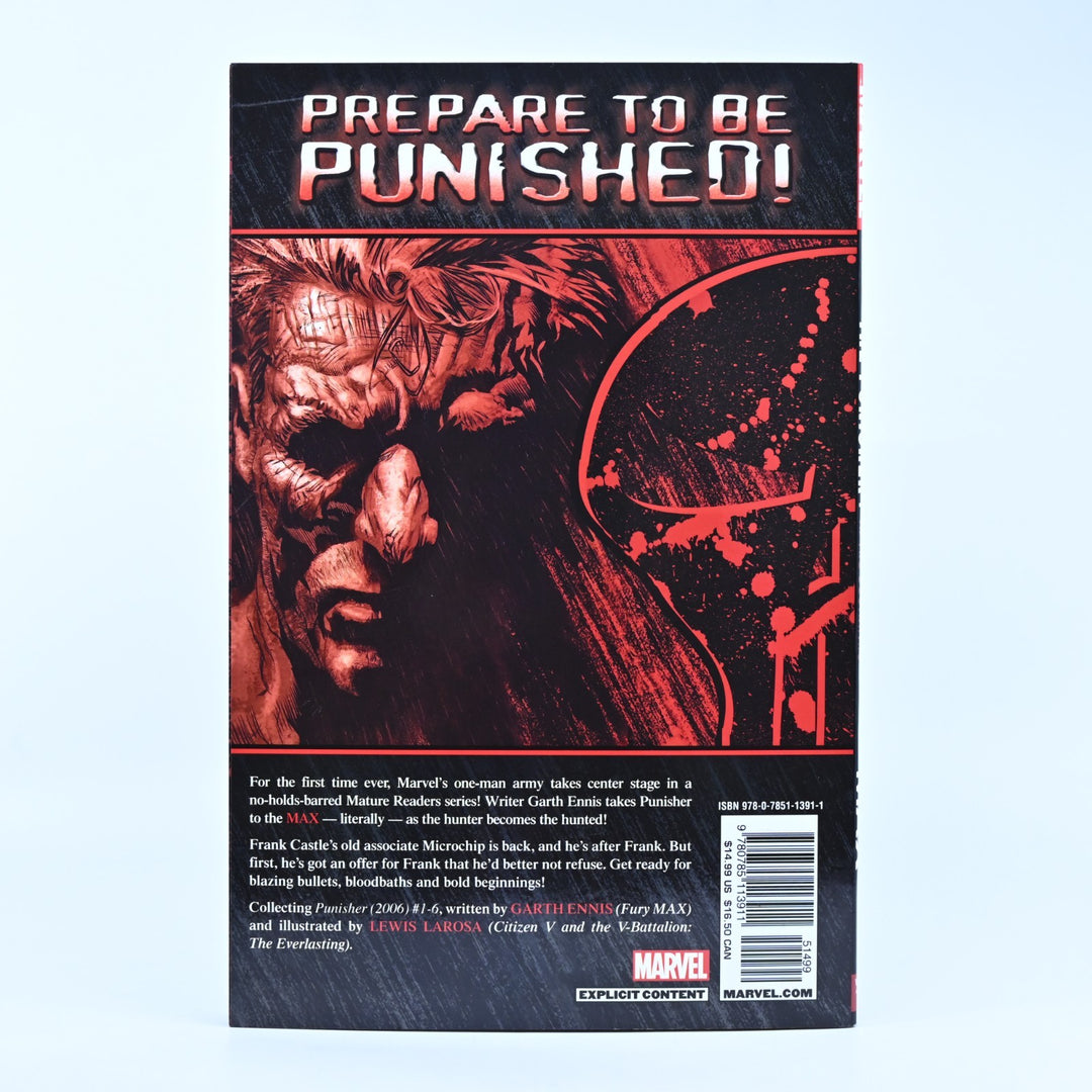 Punisher MAX: In the Beginning - 1st Print OOP - Ennis/Larosa TBP Vol 1