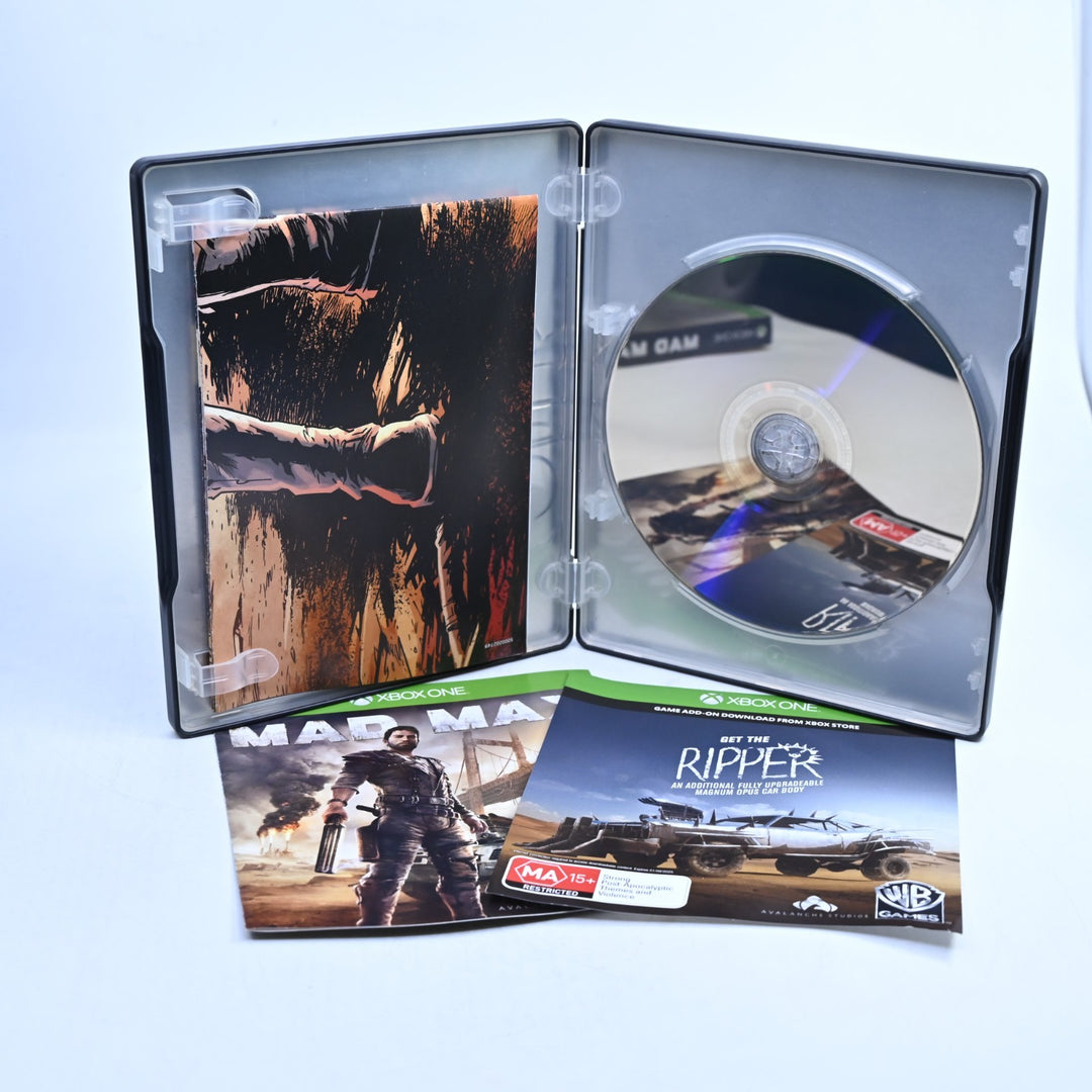 Mad Max: Ripper Edition - Xbox One Game + Steelbook - PAL - FREE POST!