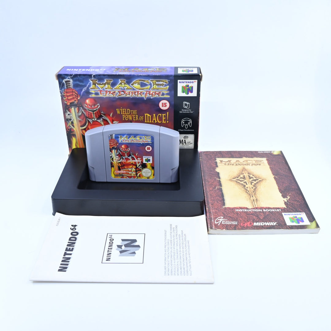 Mace: The Dark Age - N64 / Nintendo 64 Boxed Game - PAL - FREE POST!