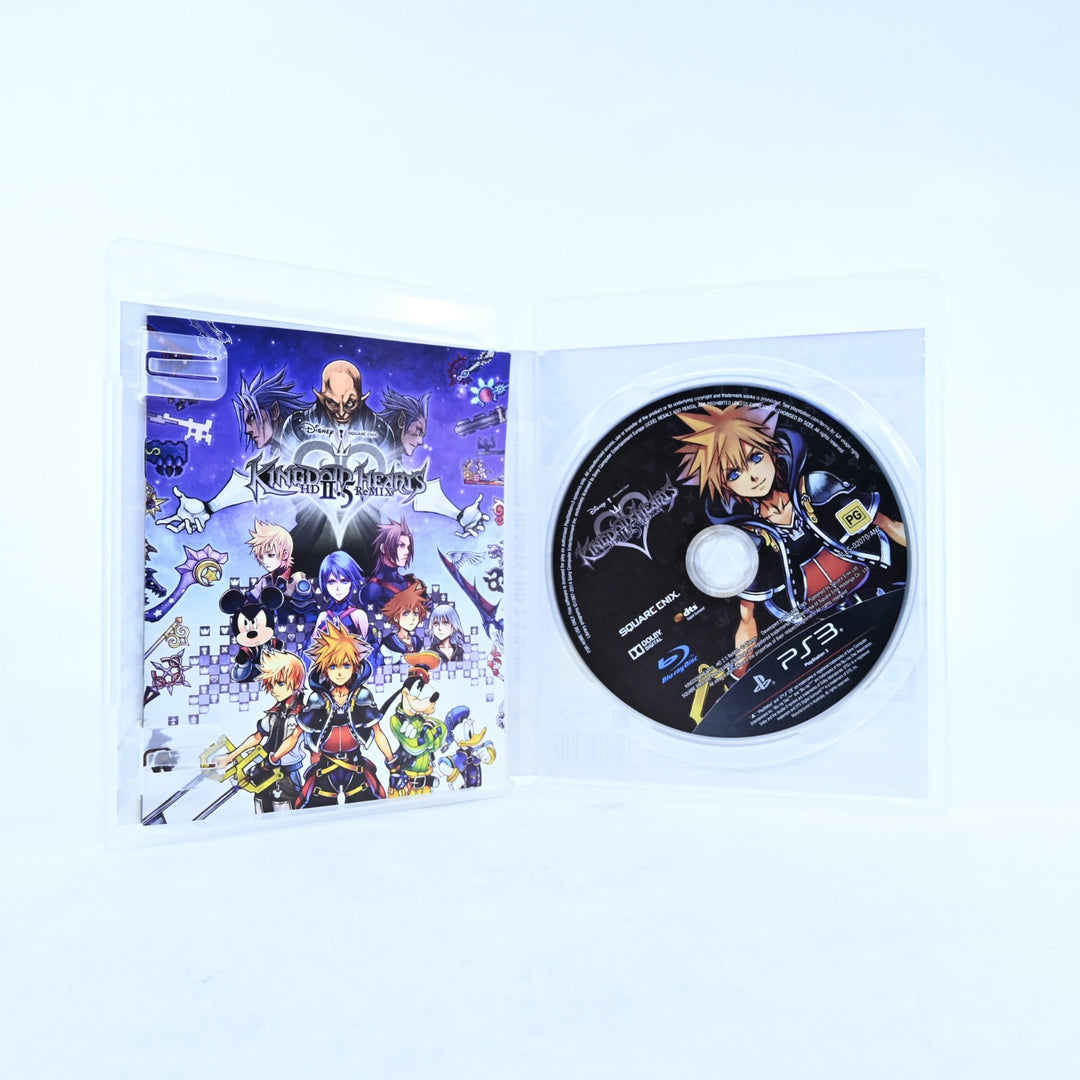 Kingdom Hearts HD 2.5 ReMIX - Sony Playstation 3 / PS3 Game + Manual