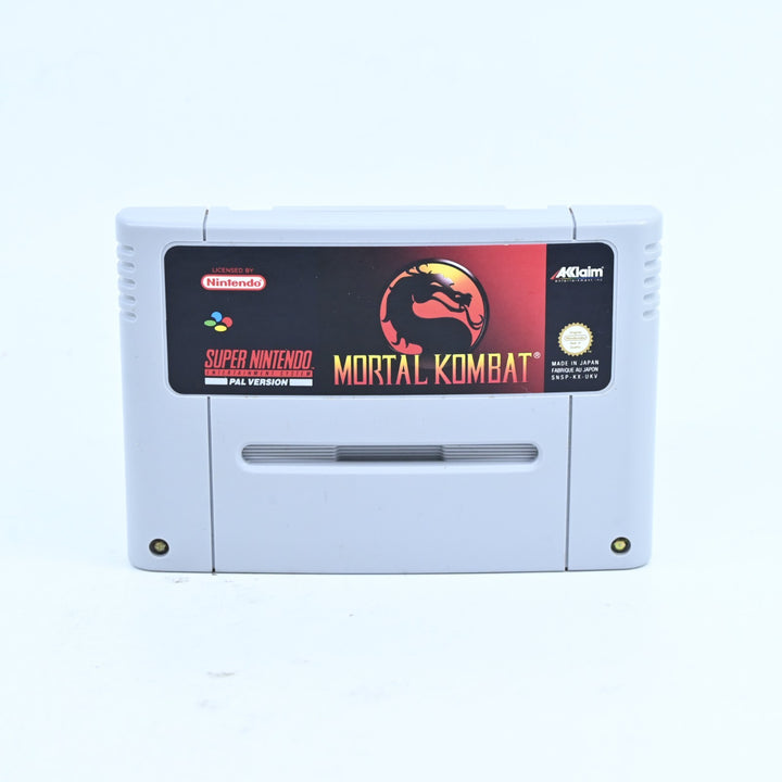 Mortal Kombat - Super Nintendo / SNES Game - PAL - FREE POST!