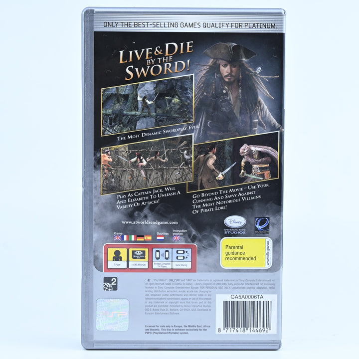Pirates of the Caribbean: At World's End - Sony PSP Game - FREE POST!