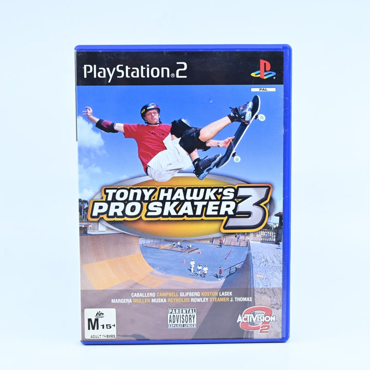 Tony Hawk's Pro Skater 3 - Sony Playstation 2 / PS2 Game + Manual - PAL