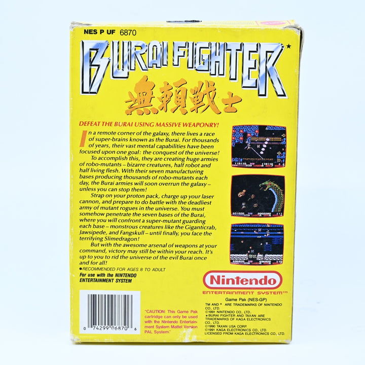 Burai Fighter - Nintendo Entertainment System / NES Boxed Game - PAL
