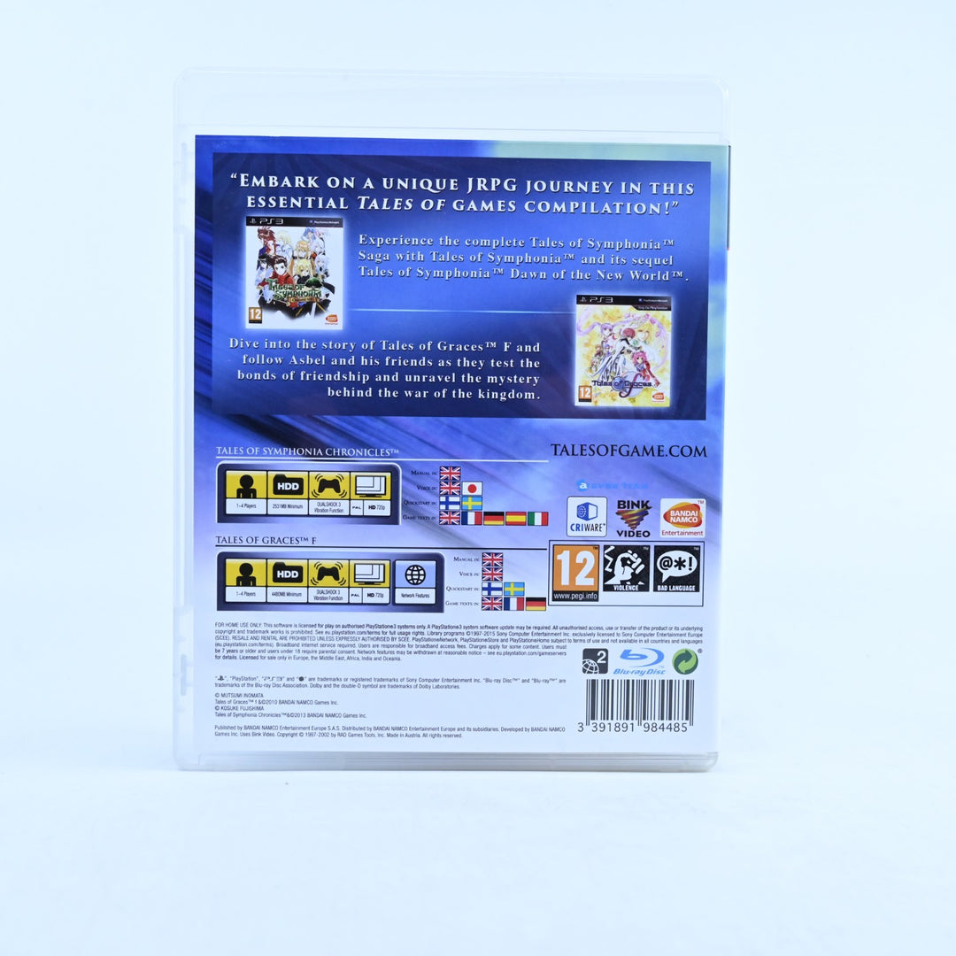 Tales of Symphonia Chronicles - Sony Playstation 3 / PS3 Game + Manual