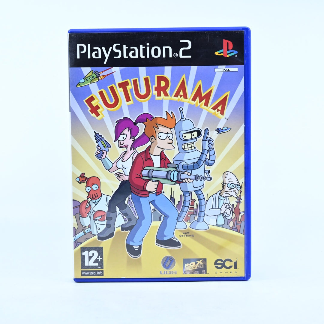 Futurama - Sony Playstation 2 / PS2 Game + Manual - PAL - MINT DISC!