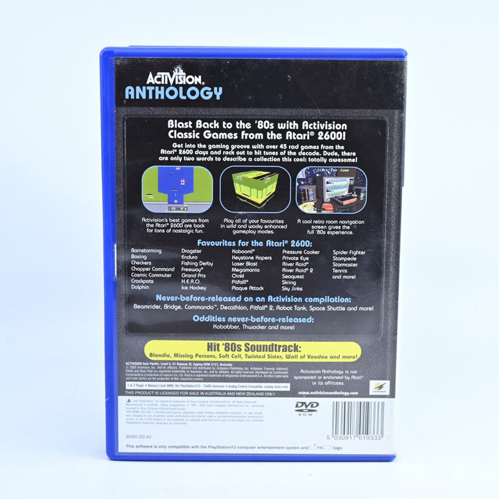 Activision Anthology - Sony Playstation 2 / PS2 Game + Manual - PAL - MINT DISC!