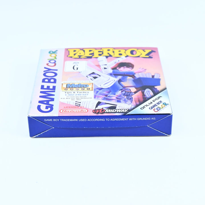 Paperboy - Nintendo Gameboy Color Boxed Game - PAL - FREE POST!