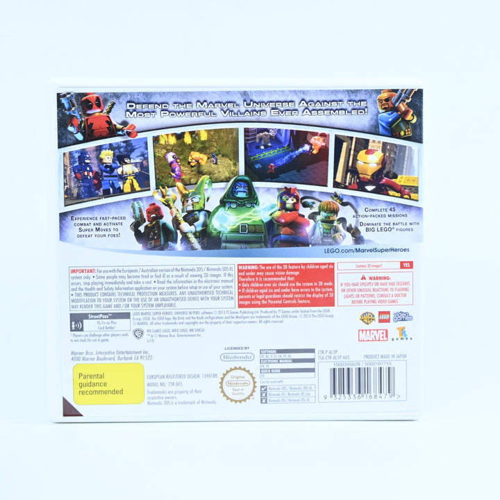 LEGO Marvel Super Heroes: Universe in Peril - Nintendo 3DS Game + Manual - PAL