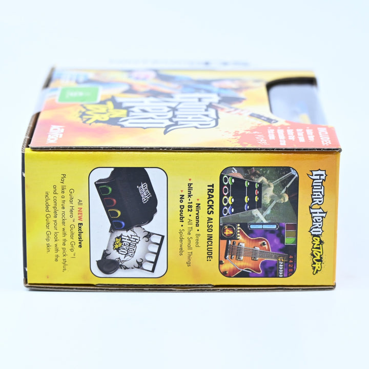 UNUSED! Special Edition Guitar Hero - Nintendo DS Lite Boxed Console - AUS PAL