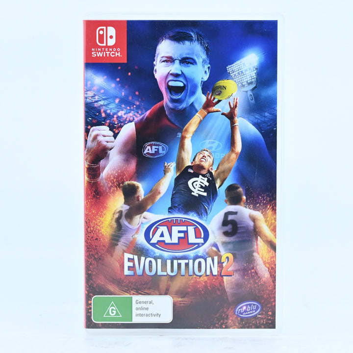 AFL Evolution 2 - Nintendo Switch Game - FREE POST!
