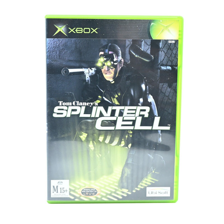 Tom Clancy's Splinter Cell - Original Xbox Game + Manual - PAL - MINT DISC!