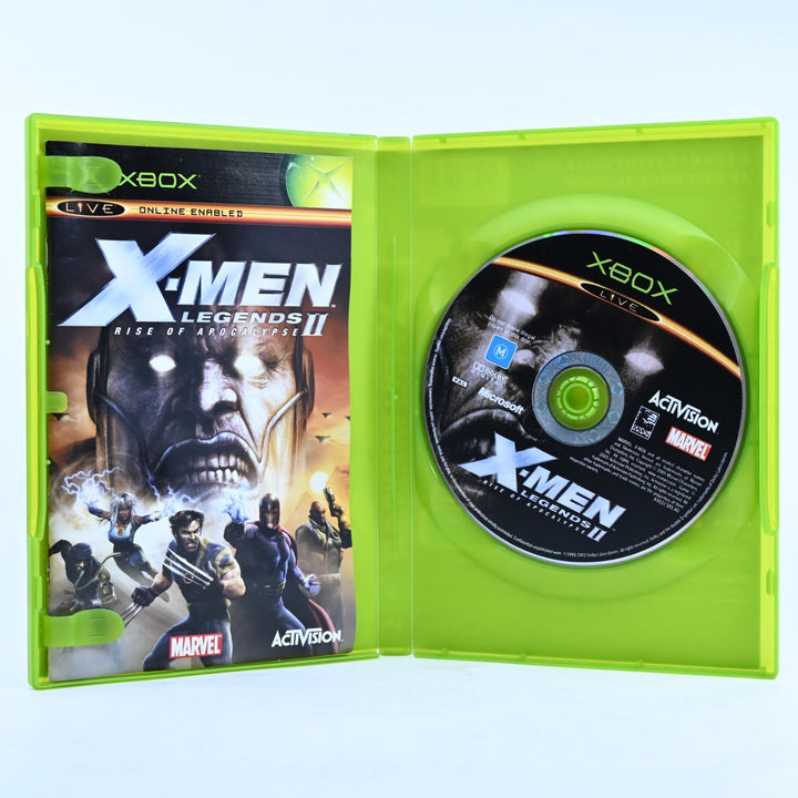 X-Men Legends II: Rise of Apocalypse - Original Xbox Game + Manual - PAL