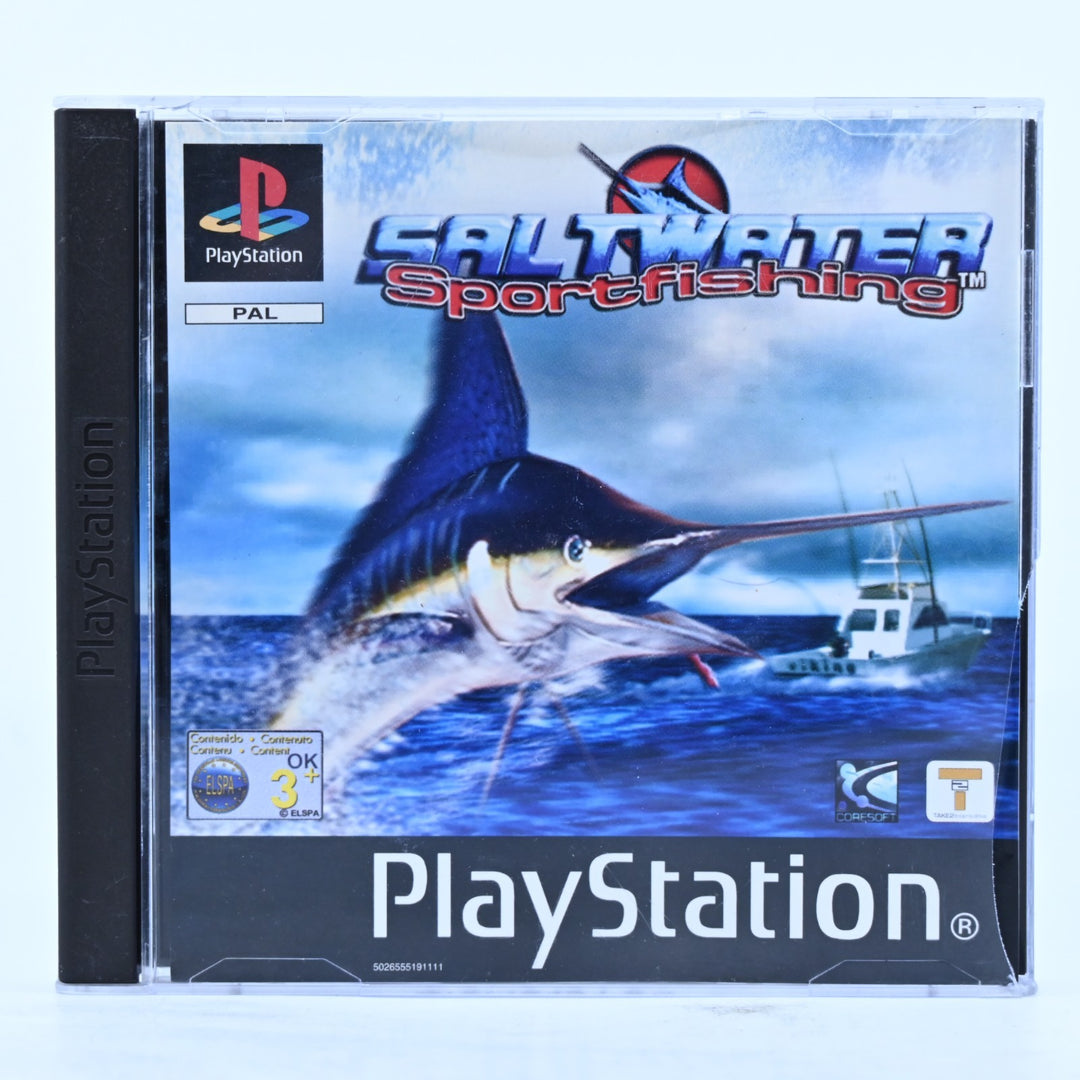 Saltwater Sportfishing - Sony Playstation 1 / PS1 Game - No Manual - PAL