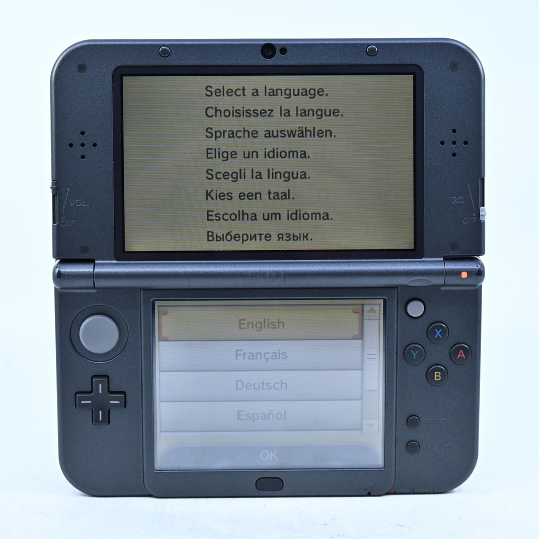 Metallic Black - 'New' Nintendo 3DS XL Console RED-001 - PAL FREE POST