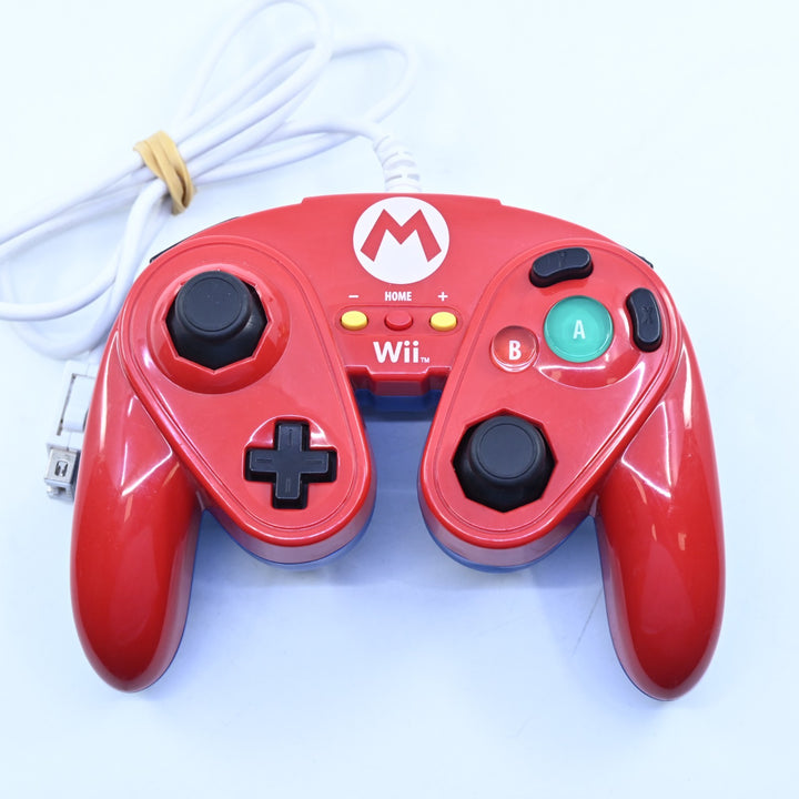 PDP Mario Wired Fight Pad Controller - Nintendo Wii Accessory - FREE POST!